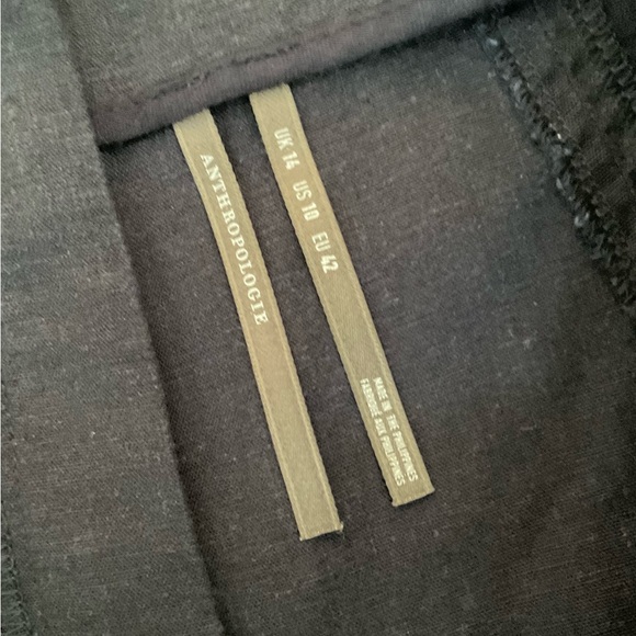 Anthropologie Linen Extended Waist Pants Size 10/Medium NWT - Picture 8 of 16